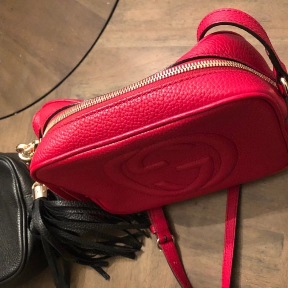 Red Gucci Soho Crossbody
